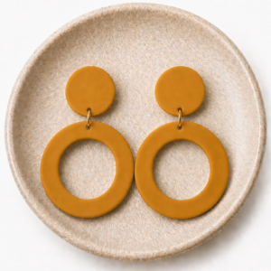 Brinco Argola Ocre